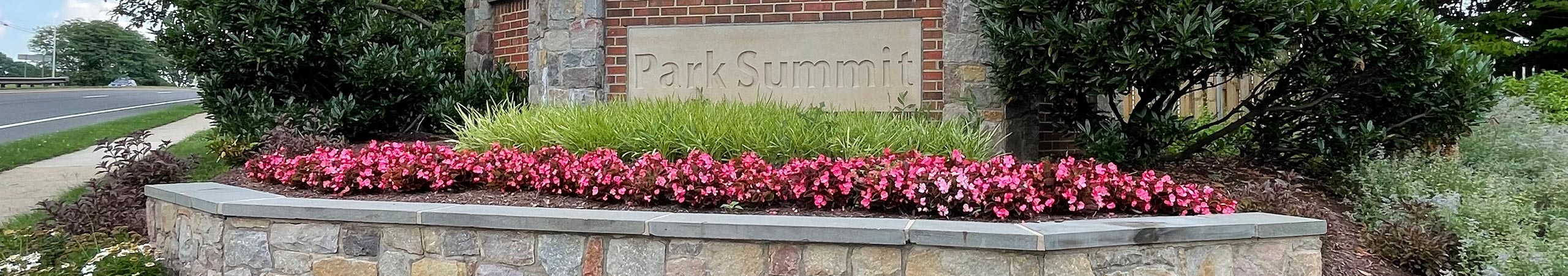 Entrance to the Park Summit community