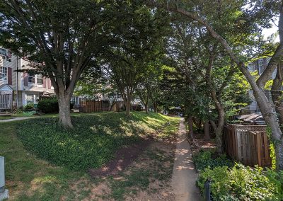 Pathway through the Park Summit community
